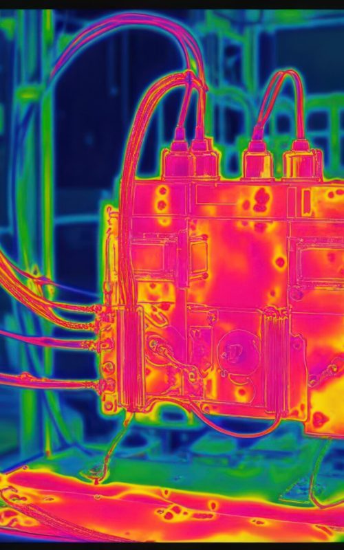 Thermal imaging of industrial equipment